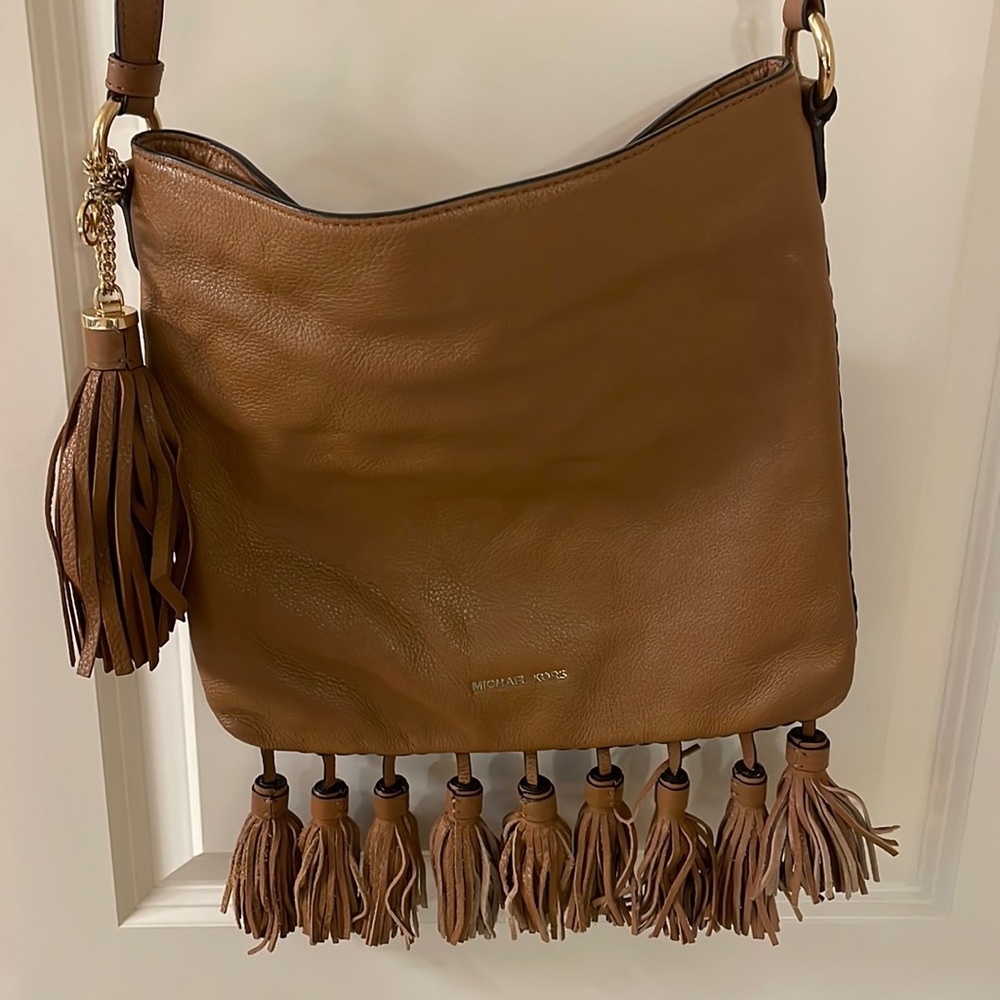 Michael Kors crossbody leather purse